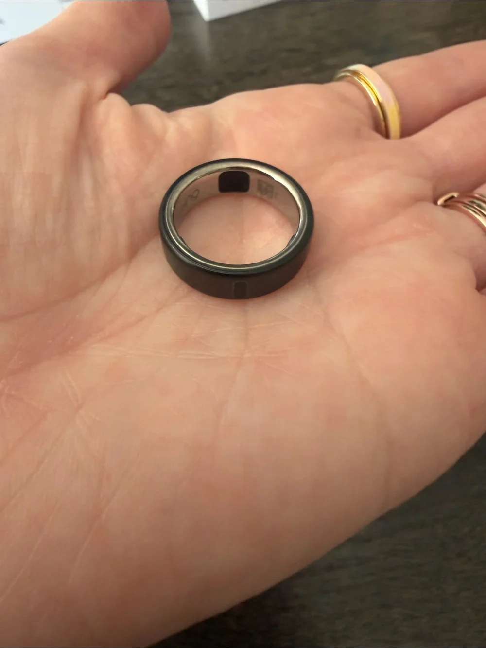 Oura Ring 5 Stealth Black Size 6